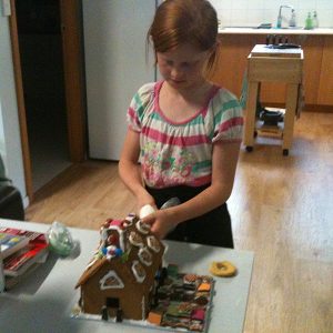Gingerbread House Decoration Image 1